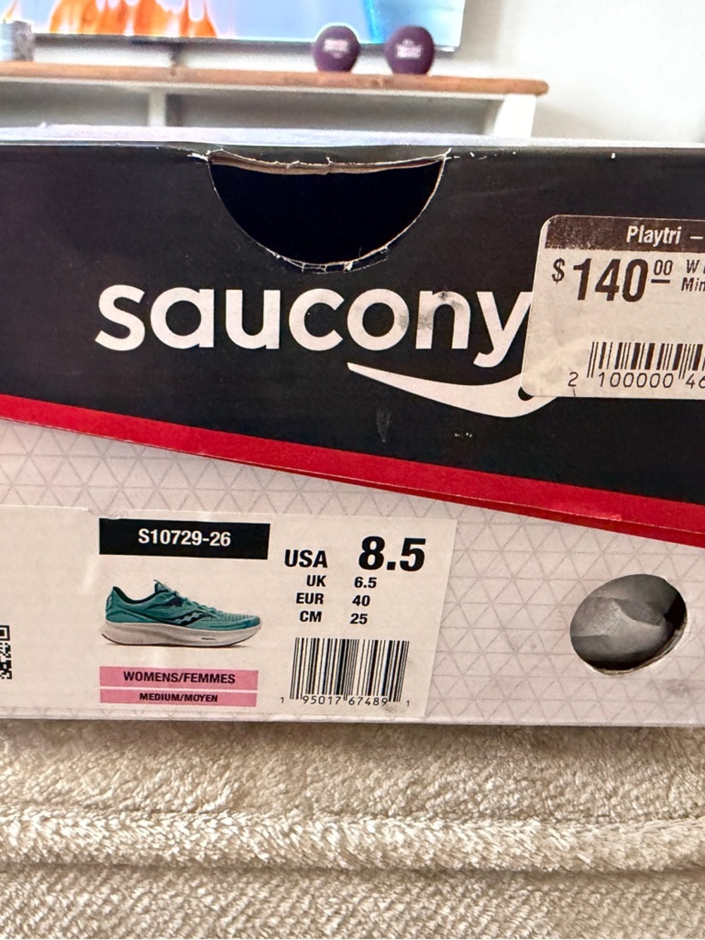 Saucony Women's Ride 15 Running Shoes Sz 8.5 - Picture 9 of 9